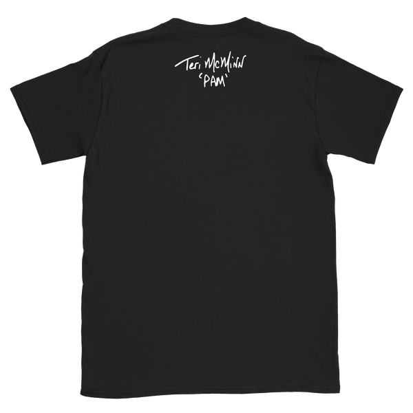 Pam (Red Shorts) With House Shirt - The Original Texas Chainsaw Massacre Store | Official Site - T-Shirt