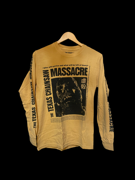 The Drippy Corpse Mustard Yellow Long Sleeve