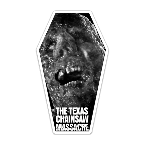 Coffin Leatherface Sticker