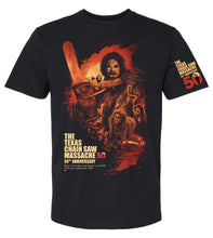 Load image into Gallery viewer, The Texas Chain Saw Massacre 50th Artwork Tee
