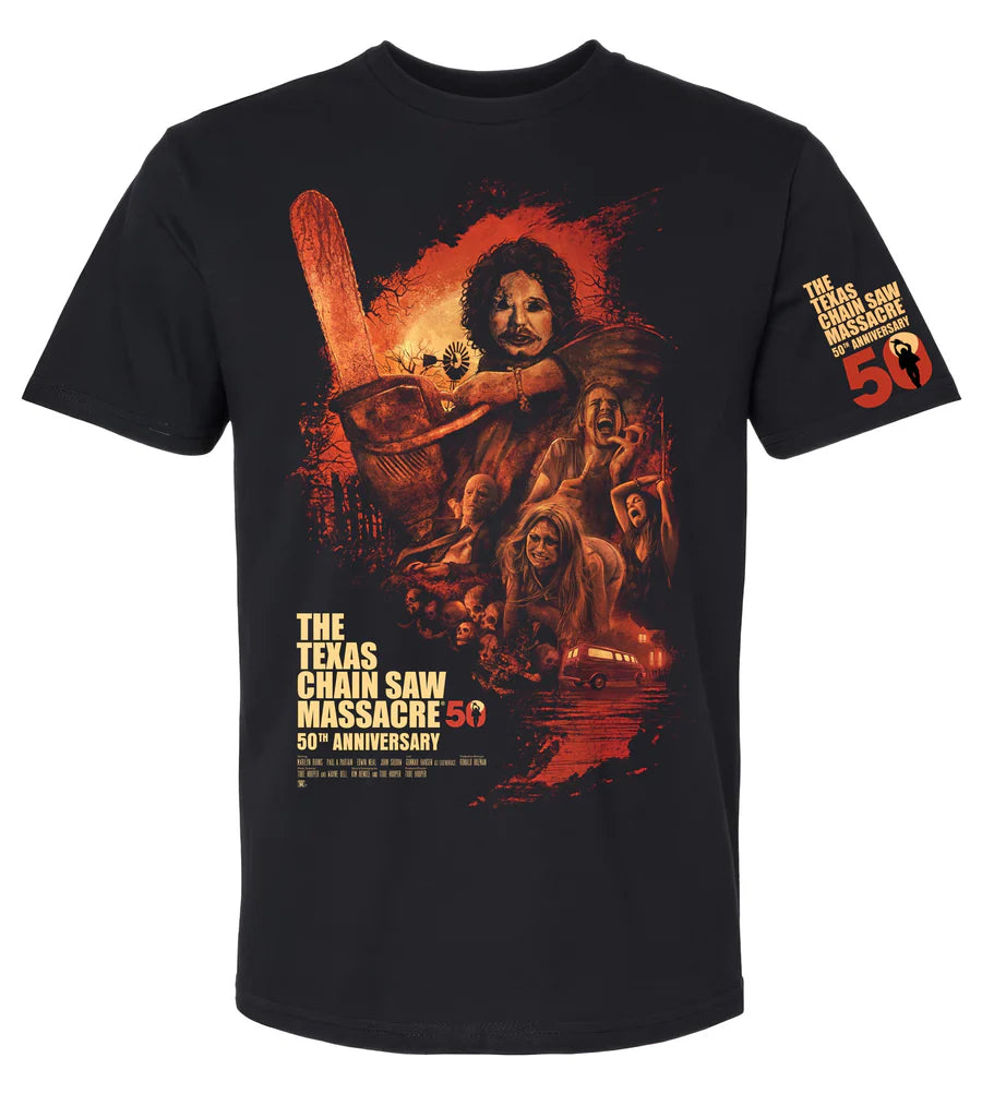 The Texas Chain Saw Massacre 50th Artwork Tee