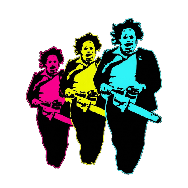 Triple Threat Sticker
