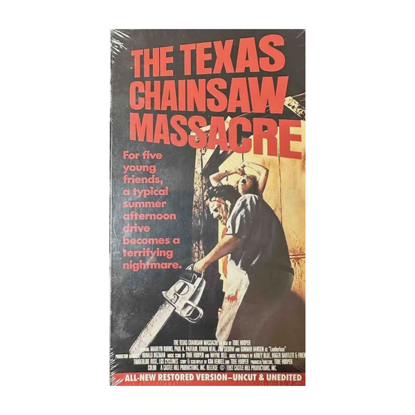The Texas Chainsaw Massacre VHS 1993