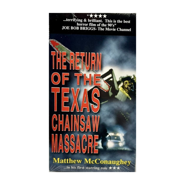 The Return of The Texas Chainsaw Massacre VHS 1994